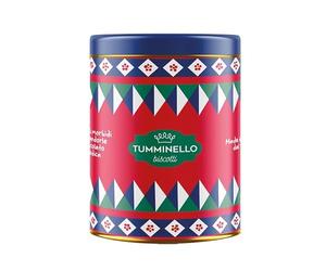 Boîte en métal Aretusa avec Cantucci Biscuits moelleux Siciliens aux Amandes et au Chocolat de Modica IGP 250 gr
