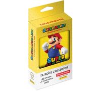 PANINI Boîte en métal Super Mario 2 - 13 pochettes, 65 stickers, 1 carte édition limitée