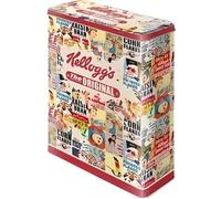 Boîte en métal rectangulaire - KELLOGG'S - XL The original - 26 x 19 x 8 cm - Adulte
