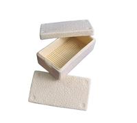 Boîte en mousse assemblée en résine - Couvercle supérieur et inférieur - 56 x 43/32 x 24/23 mm - Accessoire de modèle de bateau à voile - Une pièce (56 x 32 x 23 mm)