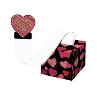 Boîte en papier au choix de plusieurs couleurs - Convient pour les événements d'entreprise et les fêtes personnalisées