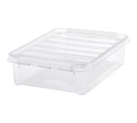 Boîte en plastique plate avec couvercle 7,5 litres