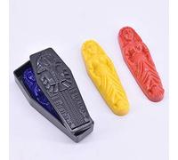 Boîte en plastique pour momie égyptienne - Tours de magie pour magiciens - Accessoires amusants et classiques pour enfants