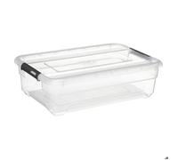 Paris Prix Boîte de rangement «Solutions» 26,5 L Transparent