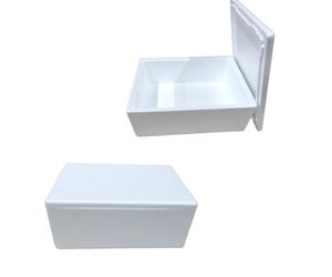 Boîte en polystyrène avec couvercle 497 x 330 x 120 mm - Conteneur isotherme de 10 kg Transport et stockage