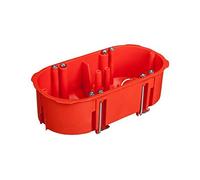 Boîte encastrée 2 x 60 mm p/t regips orange PK-2x60 0210-00 Electro-plast Montage en saillie 5901130482160