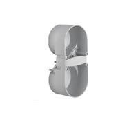 Boîte encastrée Integro Flow double gris 109 x 49 x 37 mm 9191501