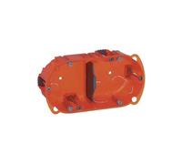 LEGRAND - Boîte Encastrement Batibox Multimatériaux - Rigidité Renforcée - Pour Plâtre, Contreplaqué, Tôle, Brique - Profondeur 40 mm - Diamètre de Perçage 67 mm - 2 Postes