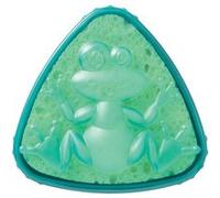 Maped m258600 - éponge Sponge Boîte de table, forme triangulaire, vert/jaune