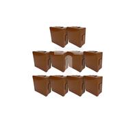 Boîte étanche à l'air encastrée 86x86x40mm 4 entrées EDO777906x10
