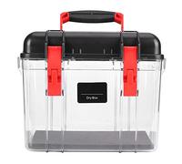 Boîte étanche à l'humidité d'appareil Photo numérique, boîtier étanche à l'humidité d'équipement Photographique Noir en Plastique Portable, boîte de Rangement étanche à la moisissure de séchage