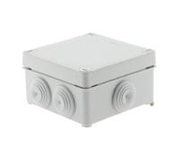 - Boîte étanche carrée 100x100x50mm à visser IP55 - Gris