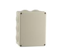 Boite étanche carrée IP55 dim.210x170x80mm 10 entrées DEBFLEX