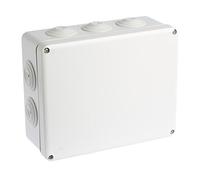 Boîte de dérivation étanche 210X170X80mm 10E IP 55 EUROHM 50008