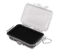 Boîte étanche en plastique résistant aux chocs pour boissons de camping, mémoire de cabine d'absorption des chocs pour embarquement, technologie ABS plastique dur, #711, Transparent, liten storlek