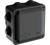 Boîte étanche YBOX 100x100x55 avec cônesØ 25mmSOLERA Y715N Noir, Coffret Électrique