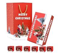 Boîte Explosive de Noël - Boîte Pliante Rebondissante à Ouverture Pop-Up pour Argent - Coffret Cadeau pour Enveloppes Rouges Cérémonies Fêtes Mariages Anniversaires Souvenirs