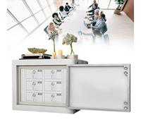 Boîte Faraday En Acier Armoire De Blocage Signal Casier Métal Robuste For Téléphone Portable Avec Boucliers De Verrouillage À Clé Signaux WiFi 5G Bluetooth GPS For Un Stockage Sécurisé(6squares)