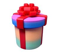 Boîte Farce Emboîtante,Fournitures De Fête Réutilisables À Thème,Boîte Puzzle Argent | pour Adultes Collectionneurs Enseignants Anniversaire Fêtes Noël Mariage Remise de Diplôme Team