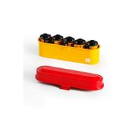 Kodak Étui de rangement métallique pour pellicule 135 mm rouge