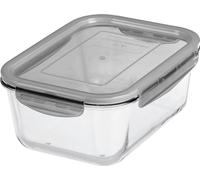 GASTROMAX Boîte de conservation en verre, 0,75 litre, gris