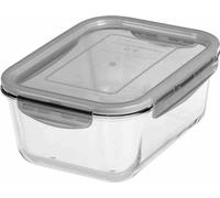 GASTROMAX Boîte de conservation en verre, 1,6 litre, gris