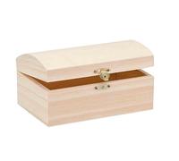 Boîte Glorex en bois de pin - 18 x 12 x 9 cm - 6 1682 401, Bois, Beige , 18 x 12 x 9 cm