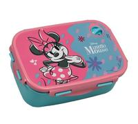 Boite goûter - Minnie Mouse - Rose - 17 cm - PVC - Enfant