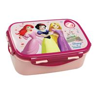 Boîte Goûter Princesse Disney En Pvc 17 Cm Fermeture À Clips Disney Princess Rose Clair TU