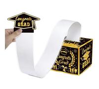 Boîte Graduation - Fournitures de Fête en Papier Réutilisables | Porte-Argent avec 30 Sacs - Cadeau pour Garçons Ados Étudiants et