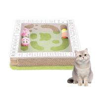 Boîte Griffoir Chat Jouet Mahjong Interactif Anti-Griffes | De Puzzle D'Enrichissement Chat Pour Chaton, Animal, Alimentation, Loisirs, Divertissement, Intérieur, Maison, Chatterie