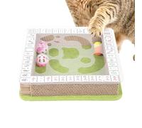 Boîte Griffoir Chat Protecteur de meuble Mahjong ondulé | De Puzzle D'Enrichissement Chat Pour Chaton De Compagnie, Maison, Chatterie, Animalerie, Alimentation Et Récréation