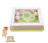 Boîte Griffoir Pour Chat Jouet Mahjong Interactif Anti-Griffes | De Puzzle D'Enrichissement Chat Pour la maison, la chatterie, l'animalerie, les loisirs, l'alimentation, réduire l'ennui