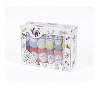 DMC Garn – Lot de 25 pelotes Amigurumi HAPPY CHENILLE 15 gr – Multicolore