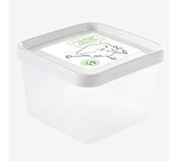 Boîte hermétique 0,6 L + couvercle blanc - lot de 12 - Gilac