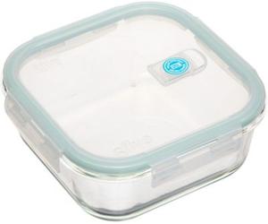 Boîte hermétique 5FIVE carrée Clipeat 1.18L verre