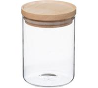 Boîte hermétique 5FIVE Hermet 0.6 l verre et bois