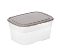 Boîte hermétique alimentaire rectangulaire 0,5 à 2,2 litre - 1 Litre