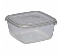 Boite hermétique de congélation carrée 460 ml - Gris