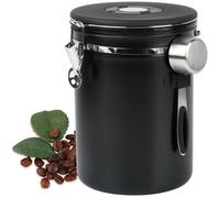Boîte hermétique en grains avec couvercle sous vide , Récipient avec Cadran de Date et Cuillère Doseuse pour café,2.8L