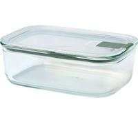 Mepal - Boîte de conservation alimentaire en verre EasyClip - Boîte de rangement en verre avec couvercle et fermeture à pression - Convient pour le micro-ondes, le four et le congélateur - 1000 ml