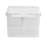 Boîte hermétique pour cornichons de 4/5 L - Récipient à choucroute avec poignée et couvercle - Boîte multi-tailles - Bocal transparent pour kimchiis, fermentation et stockage de choucroute pour la
