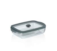 Boite hermétique rectangle Aurelius 0,6L verre 23.00x15.00 cm