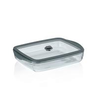 Boite hermétique rectangle Aurelius 1.35L verre 28.00x20.00 cm