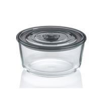 Kela Boîte hermétique ronde Aurélia 1,2 L en verre transparent