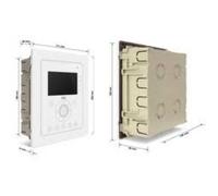 Boitier d'encastrement pour Moniteur AIKO pour Kit Note Urmet
