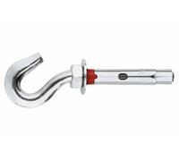 BOITE INDEX DE 100-CHEVILLE ANTI-ROTATION CROCHET FORGÉ FILETAGE M8 Ø 10 MM L 60 MM-ACHGFO10C