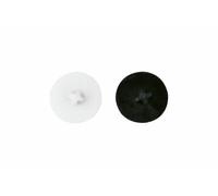 BOITE INDEX DE 1000-CAPUCHON BLANC ET NOIR POUR VIS PVC-70 FILETAGE M Ø MM L 4 MM -P70TPBL