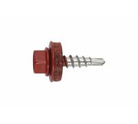 BOITE INDEX DE 250-VIS AUTOPERCEUSE ACIER-BOIS LAQUÉE ROUGE TUILE FILETAGE M4.8 Ø MM L 28 MM -AFRT144828