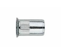 BOITE INDEX DE 500-ECROU À SERTIR FILETAGE M Ø 9 MM L 16 MM -TRAV0616